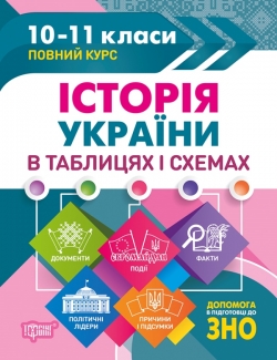 Купить книгу Таблицы и схемы. История Украины 10-11 класс в таблицах и схемах
